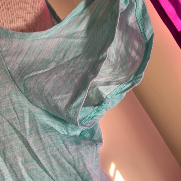 Teal I Ma Belle 2x Blouse Cold Off The Shoulder - Picture 4 of 8